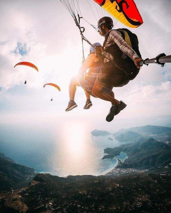 Paragliding from Baba Dag/Fethiye